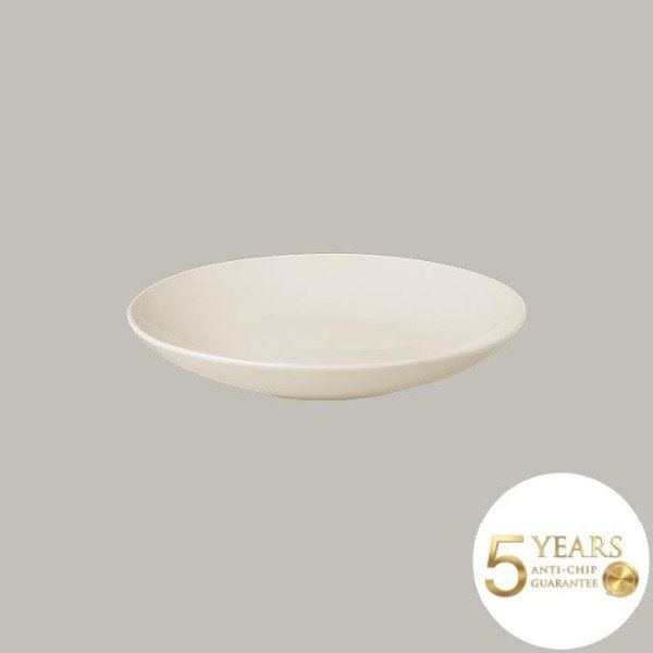 Teller Coup Tief aus Porzellan, 12-teiliges Set – Schlichtes, asiatisch inspiriertes Design