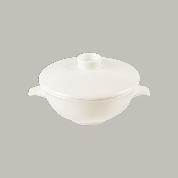 Suppentasse aus Porzellan, 6er Set – Schlichter asiatischer Stil