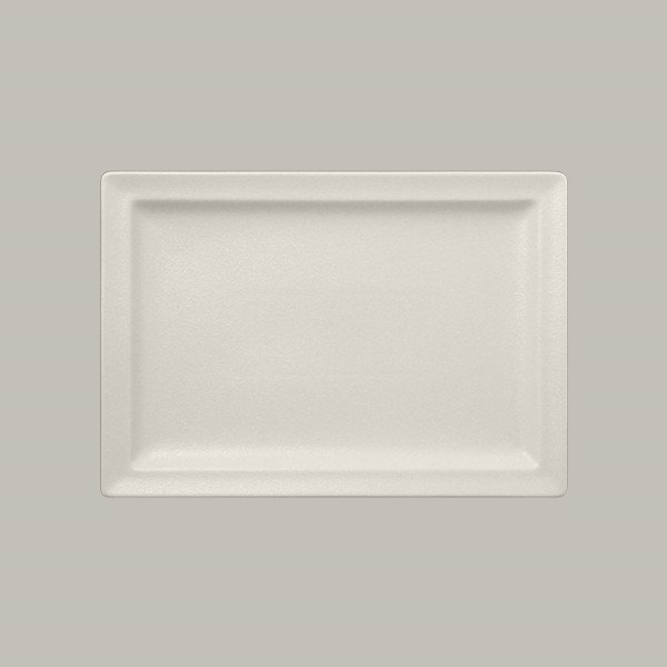 Teller flach mit Rand aus Porzellan, Neofusion-Serie in rustikalen Farben, 6er Set von RAK Porcelain