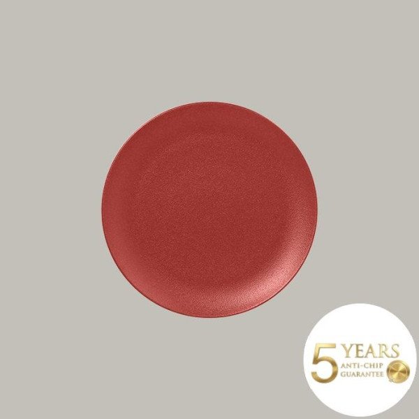 Teller coup flach 24 cm aus Porzellan, 12-teilig, Neofusion Kollektion