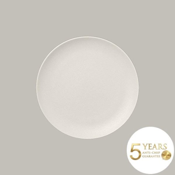 Teller coup flach aus Porzellan, 12-teilig, Neofusion Kollektion von RAK Porcelain