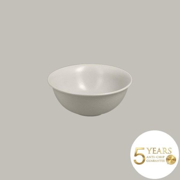 Schale aus Porzellan der Neofusion-Serie von RAK Porcelain, Ø16 cm, rustikale Farbvariationen, 12 Stück