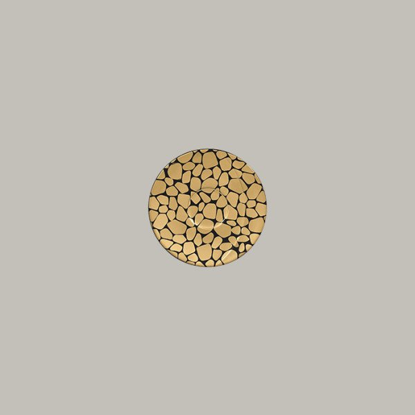 Untertasse aus Porzellan Ø 15,8 cm – Opulence Pebbles Kollektion
