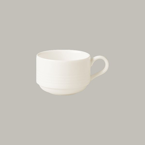 Kaffeetasse aus Porzellan, 12er Set – robust & elegant für Gastronomiealltag