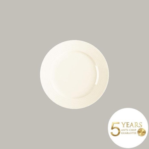 Teller flach mit Rand – 6er Set aus robustem Porzellan, Ø 30,8 cm, ideal für den Gastronomiealltag