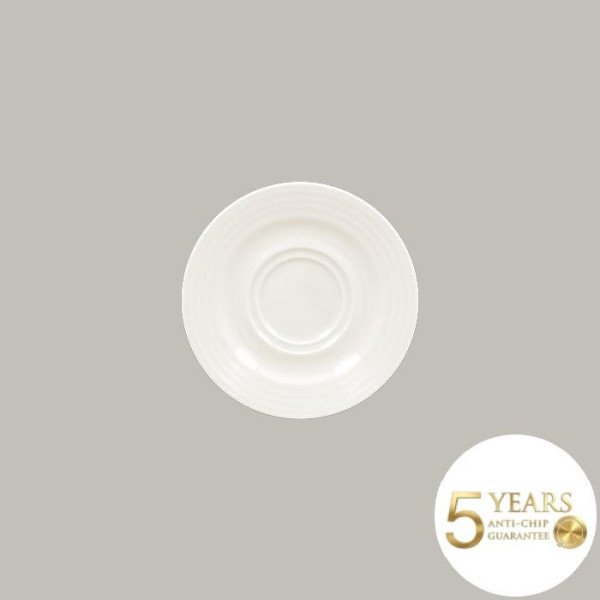 Untertasse aus Porzellan, 12er Set – robust & elegant für Gastronomiealltag