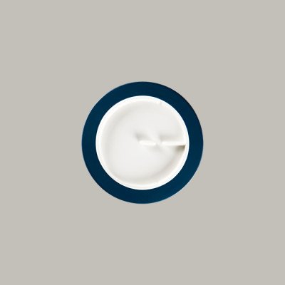 Teller flach mit Rand für...