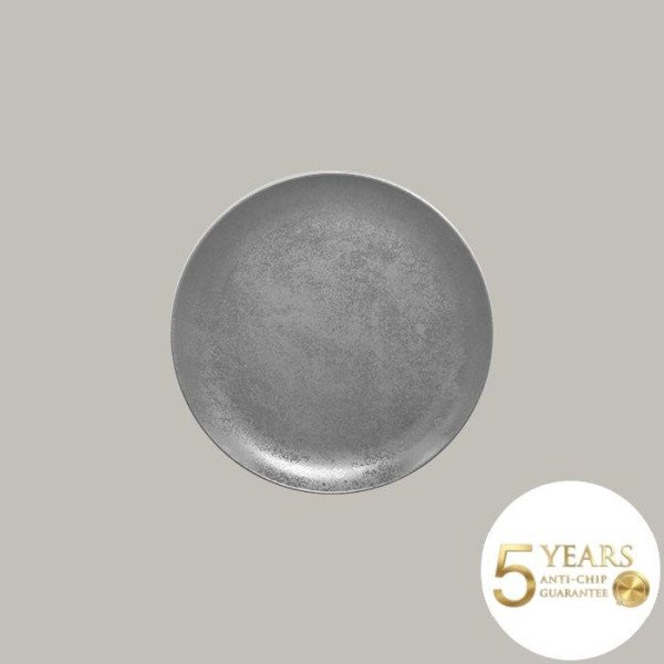 Teller coup flach aus Porzellan, 12 Stück, Ø 26,7 cm – RAK Porcelain