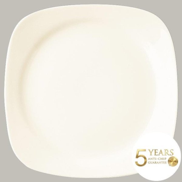 Teller flach mit Rand, 24-teiliges robustes Porzellan-Set von RAK Porcelain