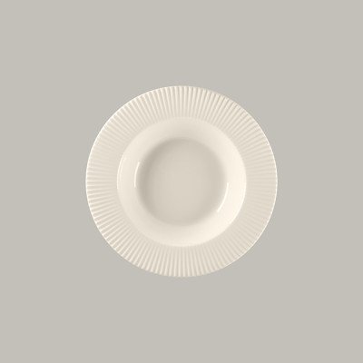 Tiefer Teller mit Rand aus...