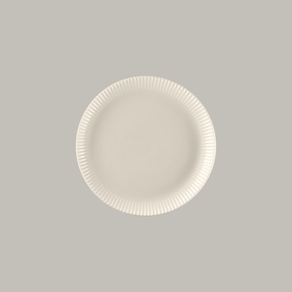 Flacher Teller coupe aus Bone China, 28,6 cm, 12 Stück – Spectra Kollektion von RAK Porcelain