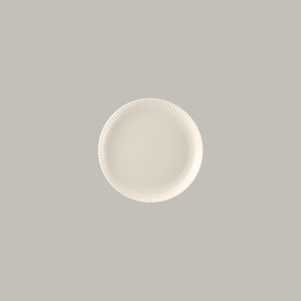 Flacher Teller coupe aus Bone China, 20,8 cm Ø, 12 Stück – RAK Porcelain Spectra Kollektion