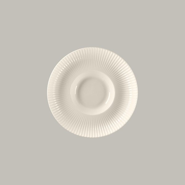 Tiefer Teller mit Rand aus Bone China, 29 cm, 6er Set – Spectra Kollektion