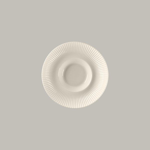 Tiefer Teller mit Rand aus Bone China, 26,2 cm Ø, 6-teiliges Set – Spectra Kollektion von RAK Porcelain
