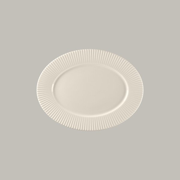 Ovale Platte aus Bone China – 6er Set von RAK Porcelain | Spectra Kollektion