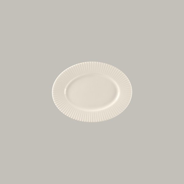Ovale Platte aus Bone China – Elegante Servierplatte von RAK Porcelain