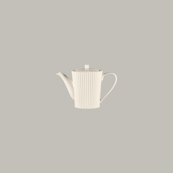 Kaffeekanne & Deckel aus Bone China – Spectra Kollektion von RAK Porcelain