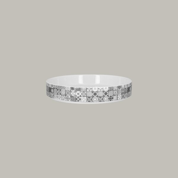 Teller tief mit geradem Rand – RAK Porcelain Fusion Kollektion