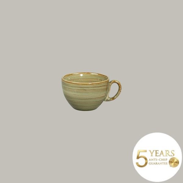 Kaffee- /Teetasse aus Rakstone, handbemalt, 12 Stück, Ø10.5 cm, 28 cl