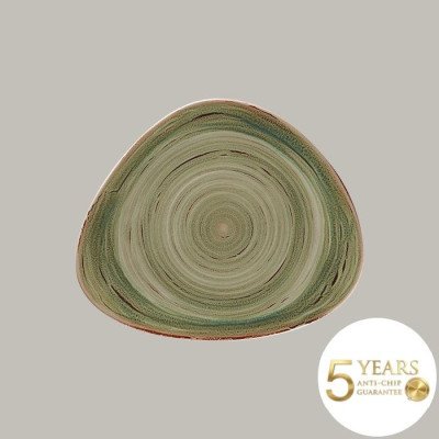 Teller coup flach aus...