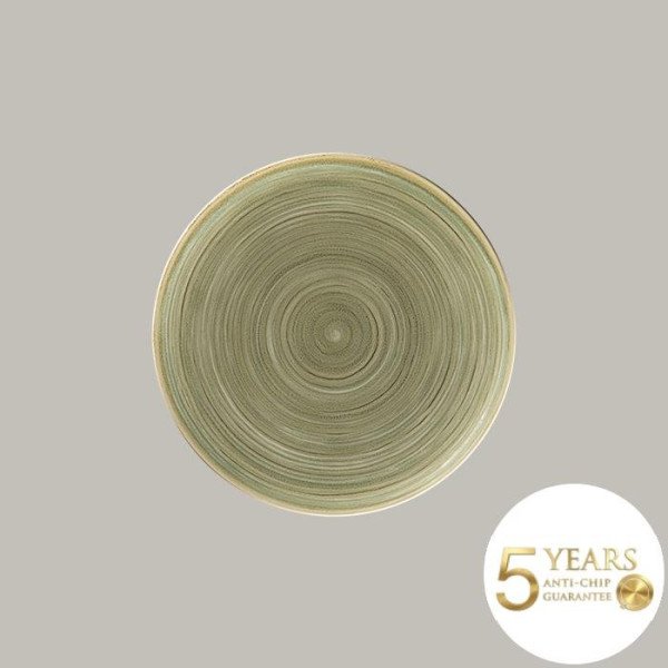 Teller coup flach aus Rakstone, handbemalt, 12er Set, Ø 29,3 cm – RAK Porcelain