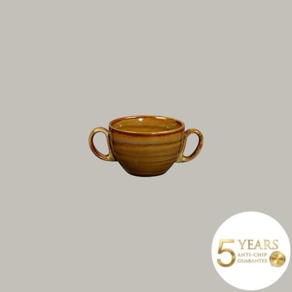 Suppentasse aus Rakstone, handbemalt, 28 cl, 12er Set – RAK Porcelain