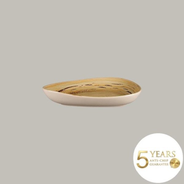 Teller coup tief aus Rakstone, 12-teilig, handbemalt, 5 Jahre Garantie