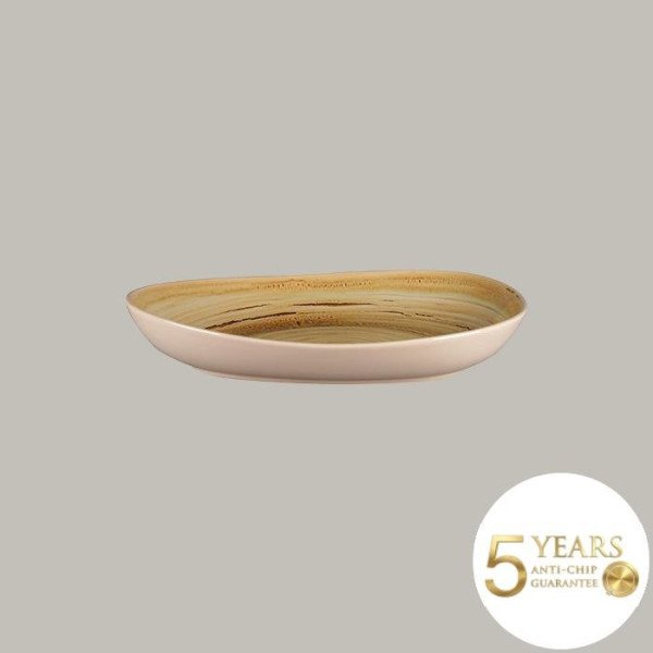 Teller coup tief aus Rakstone, 12-teiliges Set, handbemalt von RAK Porcelain