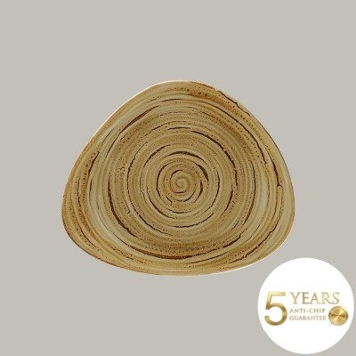 Teller coup flach aus...