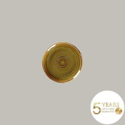 Teller coup flach aus...