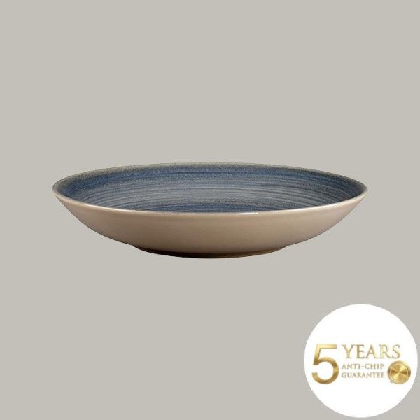 Teller coup tief aus Rakstone, 12-teiliges Set, handbemalt von RAK Porcelain