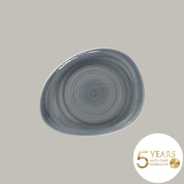 Teller coup flach aus Rakstone, 12-teiliges Set, handbemalt, 5 Jahre Garantie