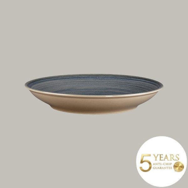 Teller coup tief aus Rakstone, handbemalt, 12-teiliges Set von RAK Porcelain – Ø 27,8 cm, 5 Jahre Garantie