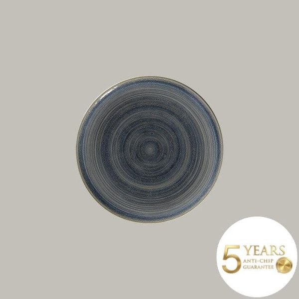 Teller coup flach aus Rakstone, 12-teiliges Set, handbemalt von RAK Porcelain