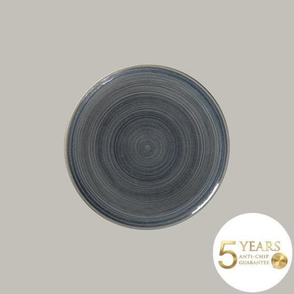 Teller coup flach aus Rakstone, handbemalt, 6 Stück, Ø 30,7 cm – RAK Porcelain