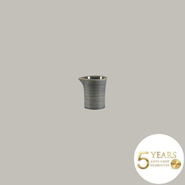 Milchkännchen ohne Henkel aus Rakstone – handbemalt, 12 Stück, 9 cl