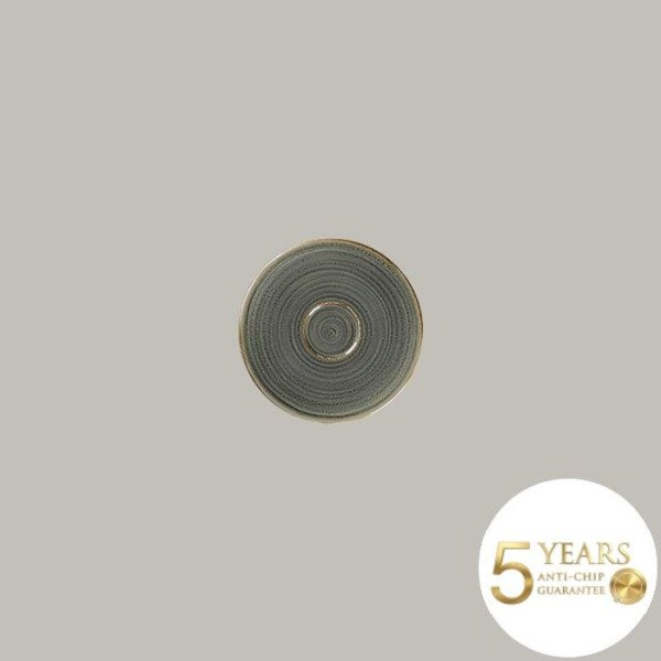 Untertasse aus Rakstone, handbemalt, Ø 15 cm, 12 Stück – RAK Porcelain Spot Kollektion