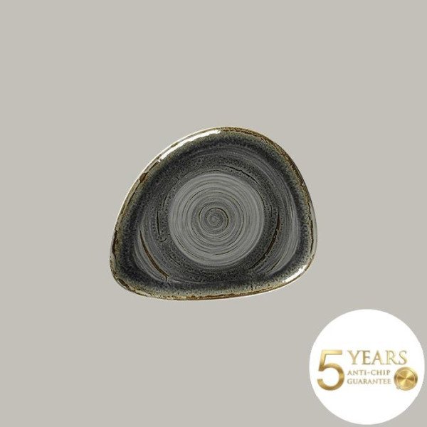 Teller coup flach aus Rakstone, handbemalt, 12 Stück, 24 cm, 5 Jahre Garantie