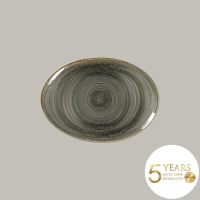 Teller coup flach aus...