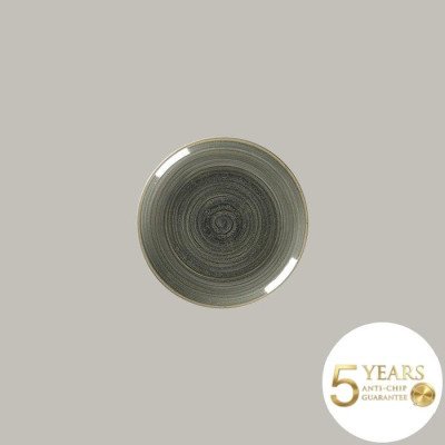 Teller coup flach aus...