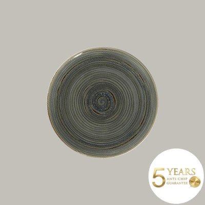 Teller coup flach aus...