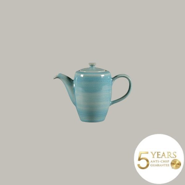 Kaffeekanne aus Rakstone mit handbemaltem Design, 35 cl, 4 Stück, 5 Jahre Garantie