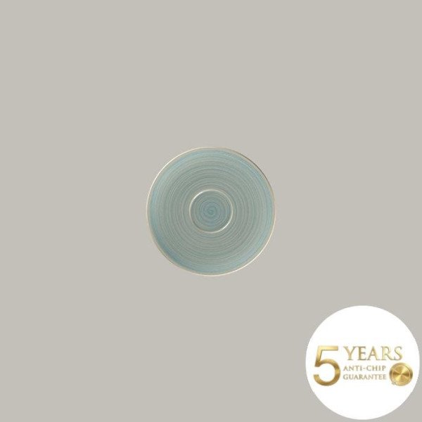 Untertasse aus Rakstone, handbemalt, 12 Stück – RAK Porcelain