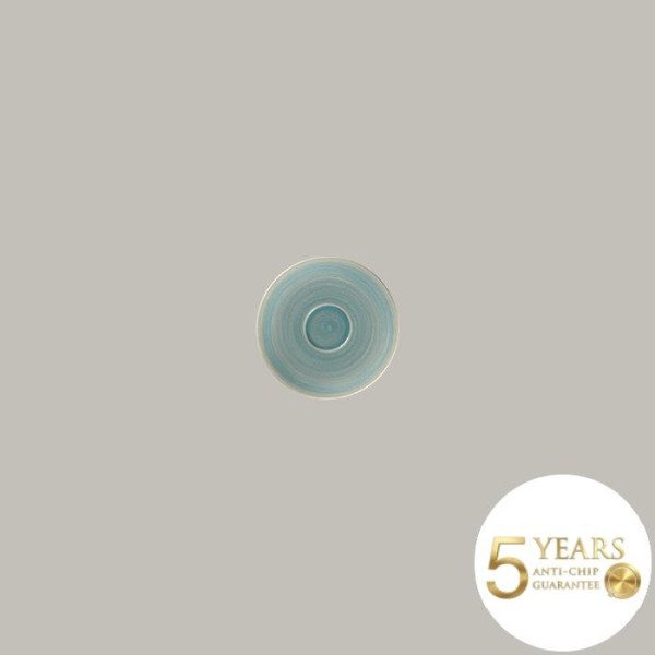 Untertasse aus Rakstone, handbemalt, 12 Stück, Ø 12,5 cm – RAK Porcelain