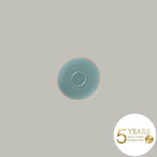 Untertasse aus Rakstone, handbemalt, Ø 15 cm, 12 Stück, 5 Jahre Garantie