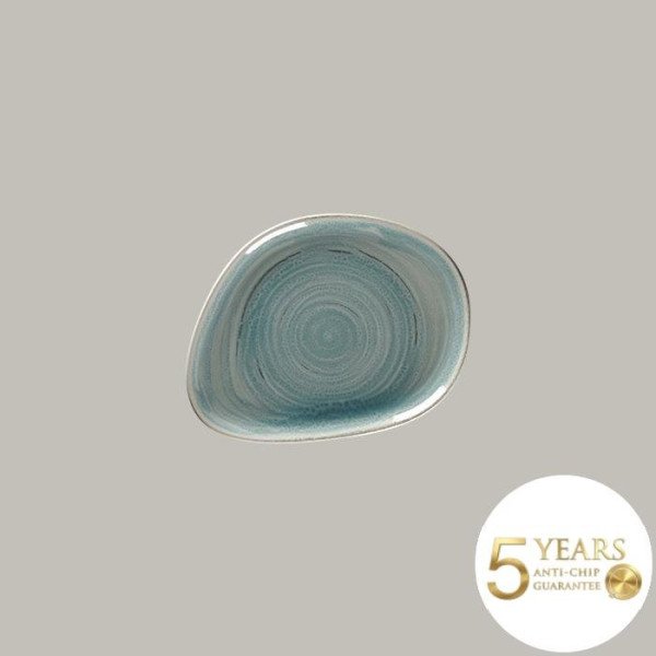 Teller coup flach aus Rakstone, 12-teiliges Set, handbemalt von RAK Porcelain