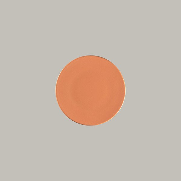 Teller flach Tero mit Terrakotta-Look, 12er Set, Ø 23.6 cm – RAK Porcelain