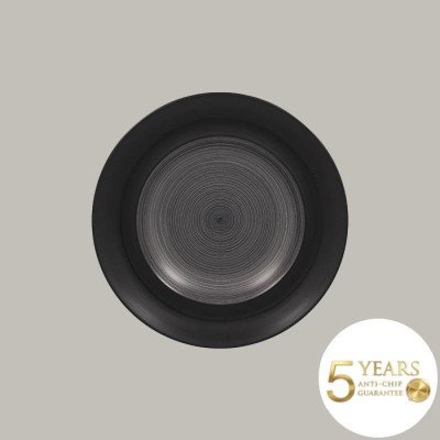 Tiefer Teller mit Rand aus...