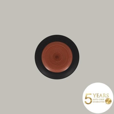 Teller flach mit Rand aus...