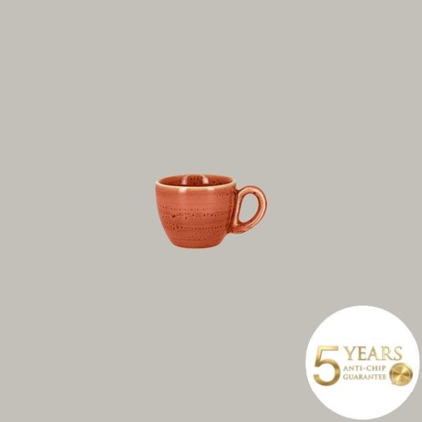 Espressotassen-Set Twirl 12-teilig in tropischen Farben von RAK Porcelain – handverziert und langlebig